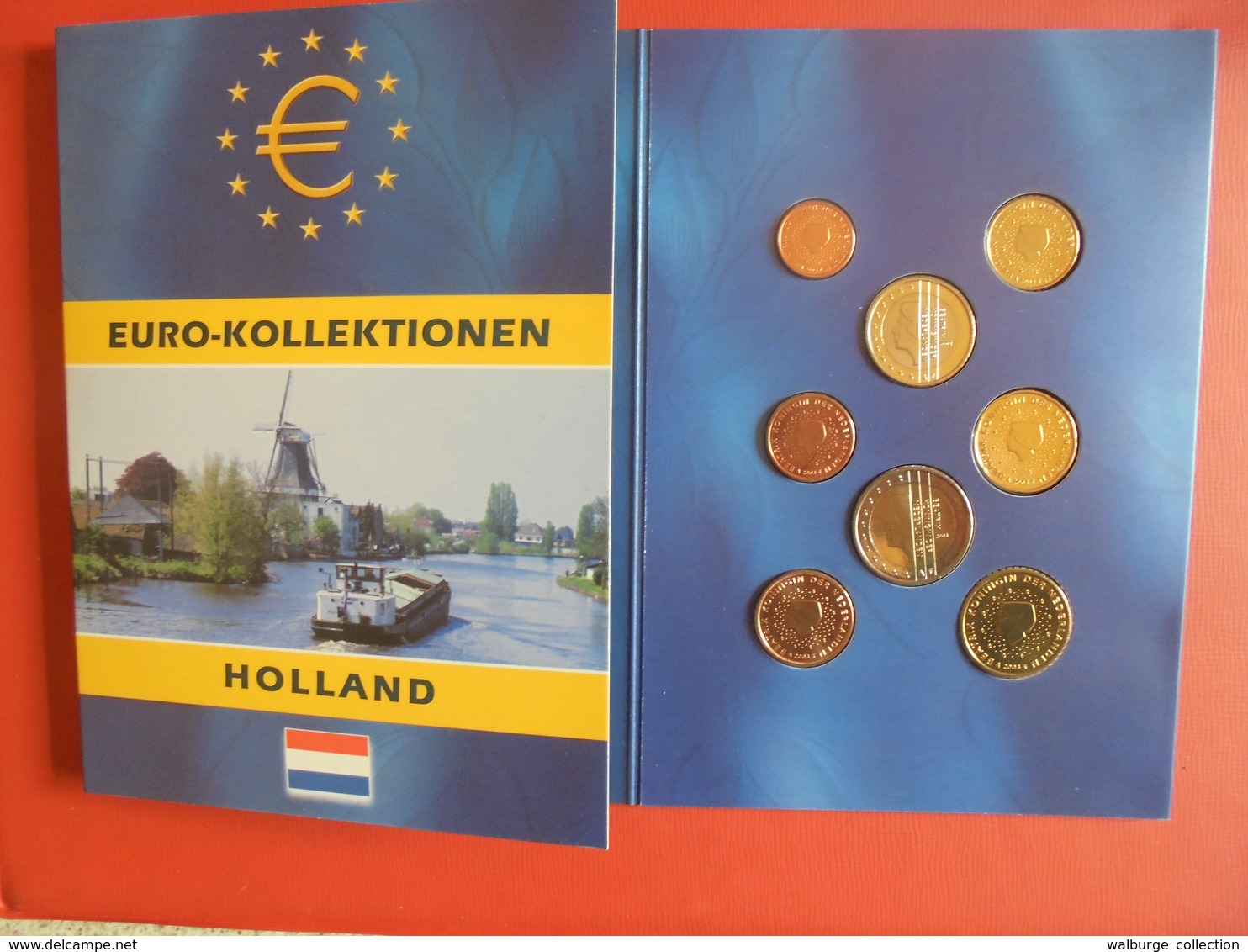 PAYS-BAS UNC 2003 SERIE COMPLETE - Netherlands