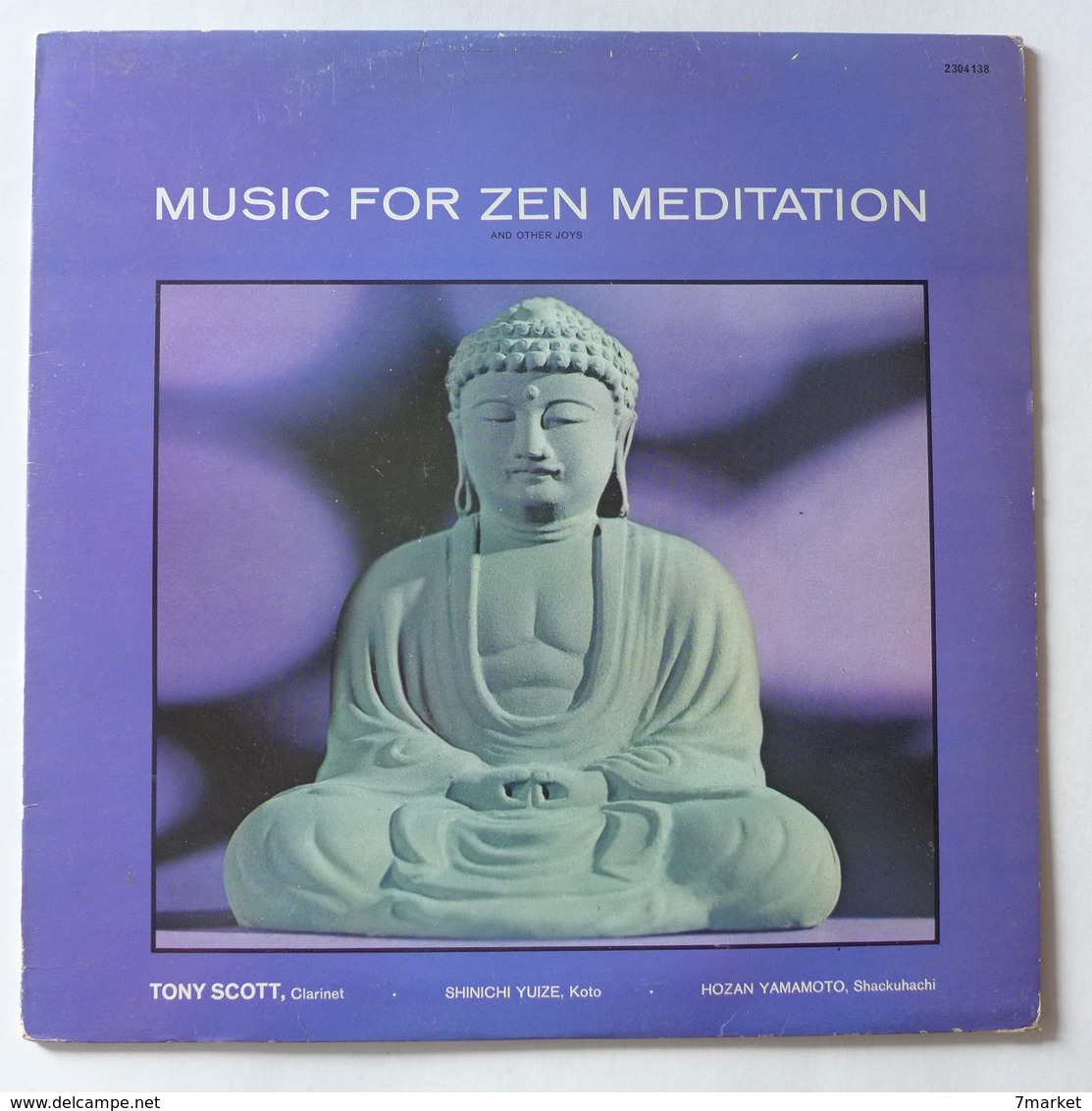 LP/ Tony Scott, Shinichi Yuize, Hozan Yamamoto - Music For Zen Meditation - Musiques Du Monde