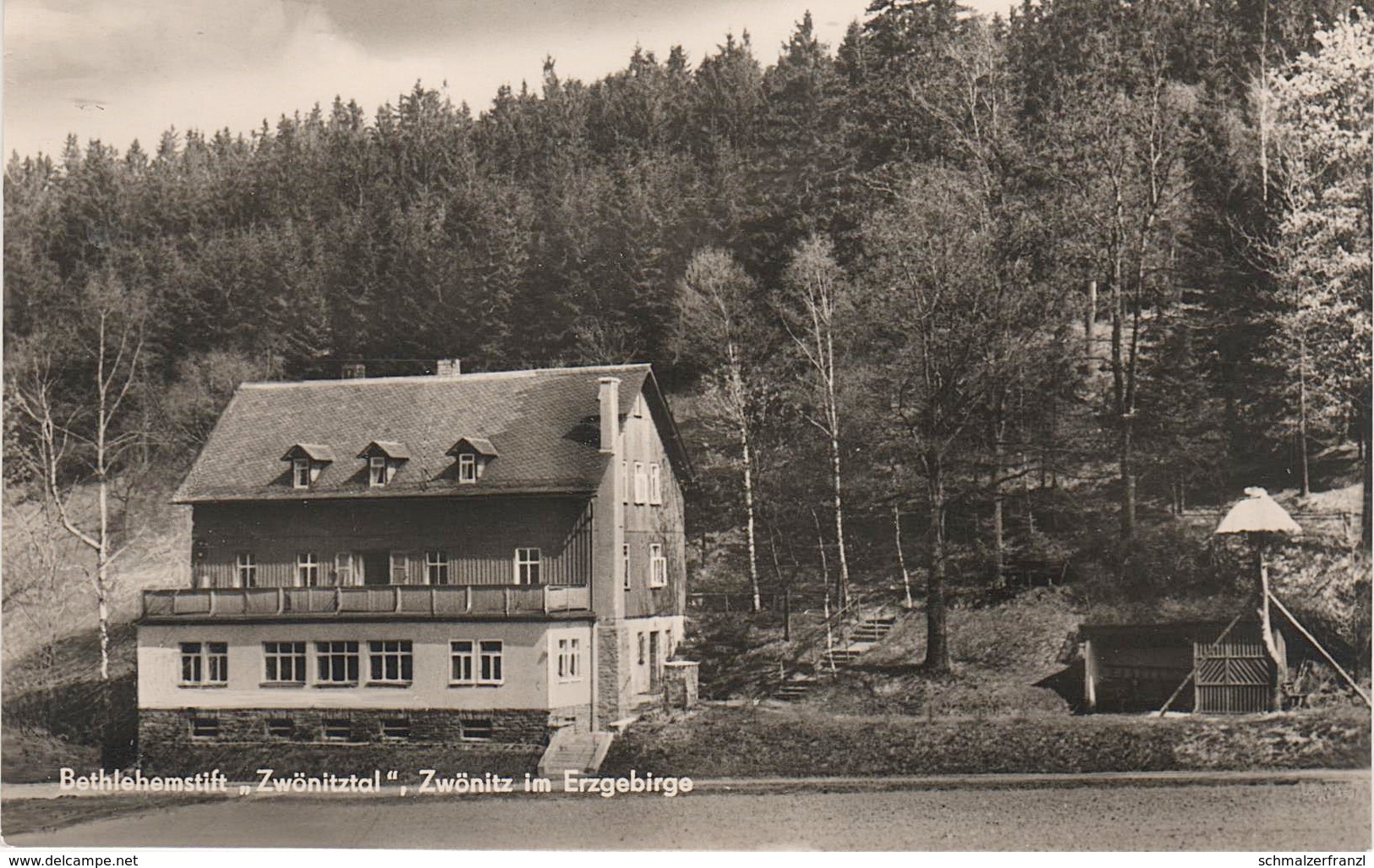 AK Bethlehemstift Zwönitztal A Burgstädtel Zwönitz Mooshaide Elterlein Geyer Grünhain Beierfeld Annaberg Erzgebirge DDR - Zwönitz