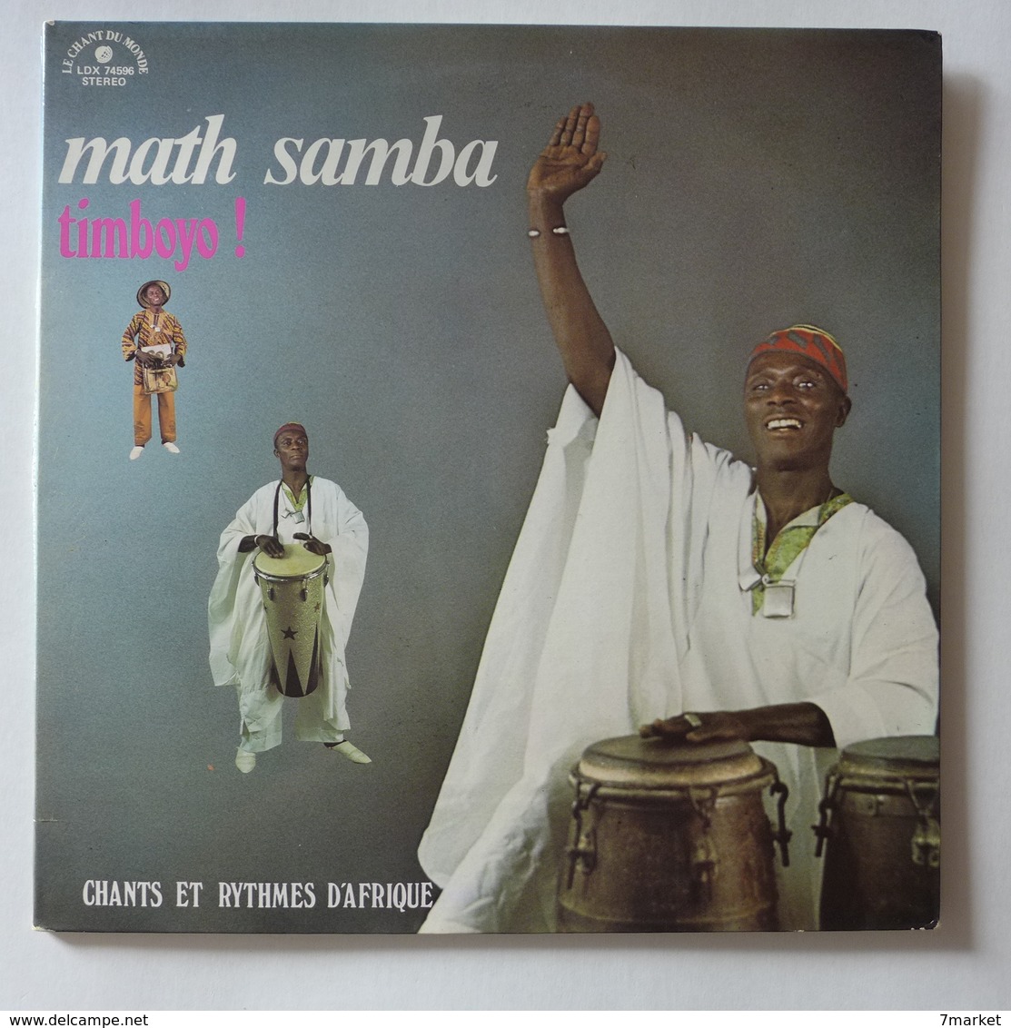 LP/ Math Samba - Timboyo ! Chants Et Rythmes D'Afrique - World Music