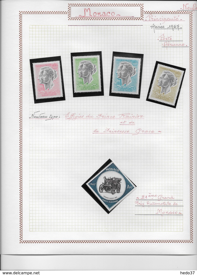 Monaco - Collection Vendue Page Par Page - Timbres Neufs ** Sans Charnière - TB - Collections, Lots & Séries