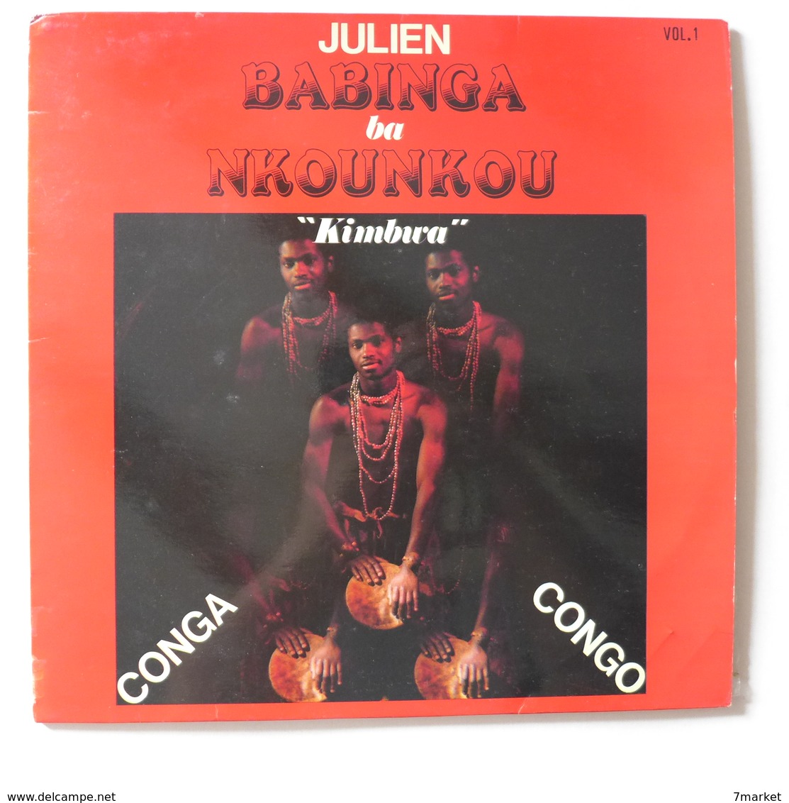 LP/ Julien Babinga Ba Nkounkou - "Kimbwa Conga-Congo" - World Music