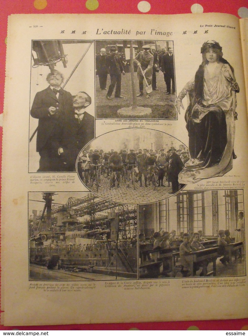 Le Petit Journal Illustré 30 Octobre 1921.habitations Insalubres Tuberculose Paris Espagnols Au Maroc Aman - 1900 - 1949