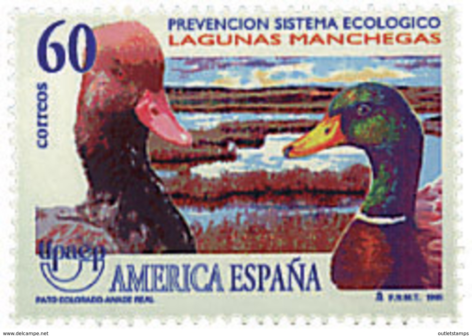 Ref. 85967 * NEW *  - SPAIN . 1995. AMERICA-UPAEP. ENVIRONMENT PROTECTION.. AMERICA-UPAEP 1995 -  DEFENSA DEL MEDIO AMBI - Nuevos