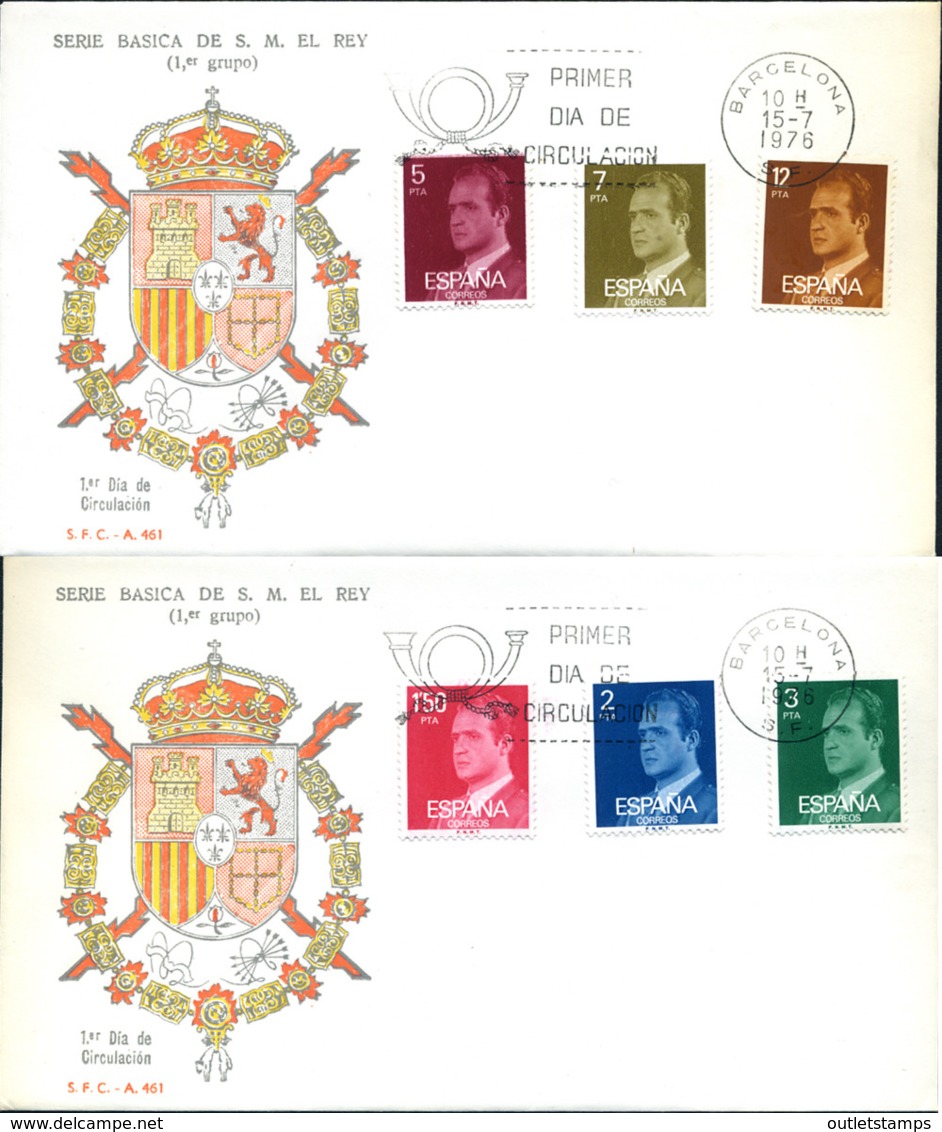 Ref. 282278 * NEW *  - SPAIN . 1976. JUAN CARLOS I. JUAN CARLOS I - Nuevos