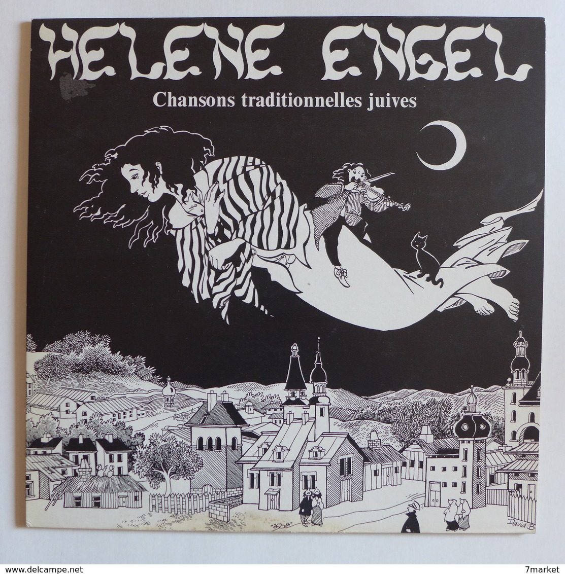 LP/ Hélène Engel - Chansons Traditionnelles Juives - World Music