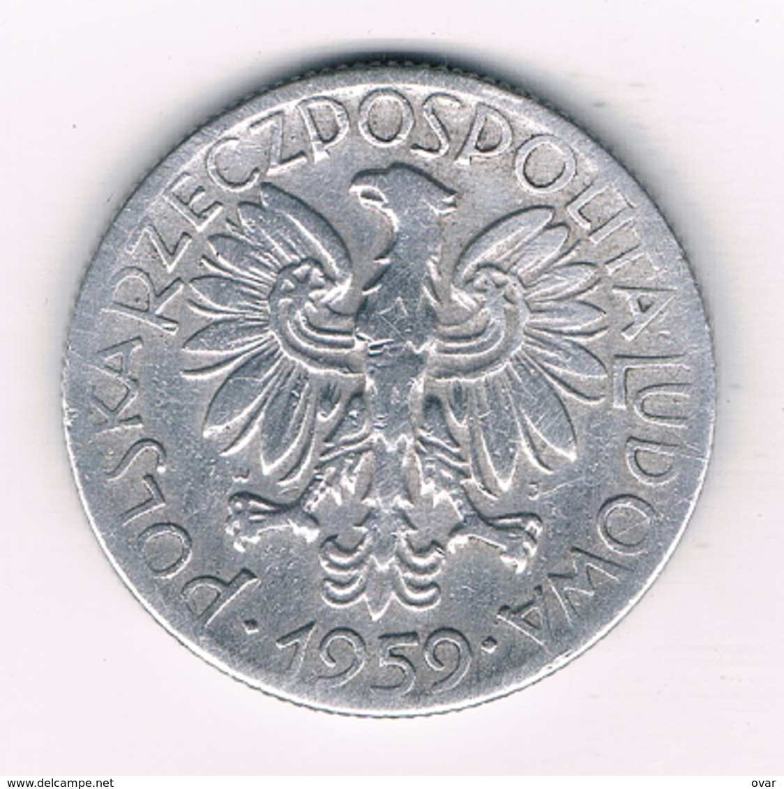 5 ZLOTYCH 1959 POLEN /3183/ - Poland