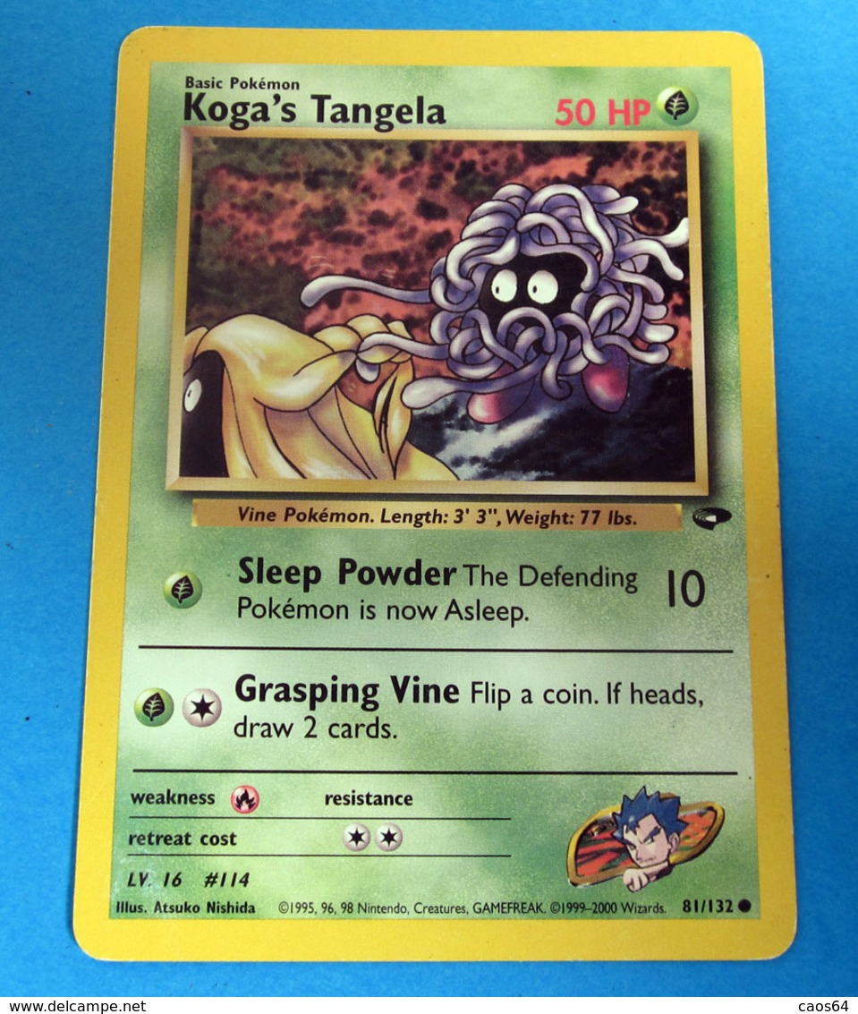 POKEMON KOGA'S TANGELA 50 HP - Altri & Non Classificati