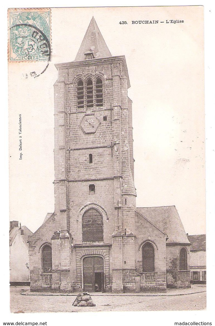 Bouchain  (59 - Nord)  L'église - Bouchain