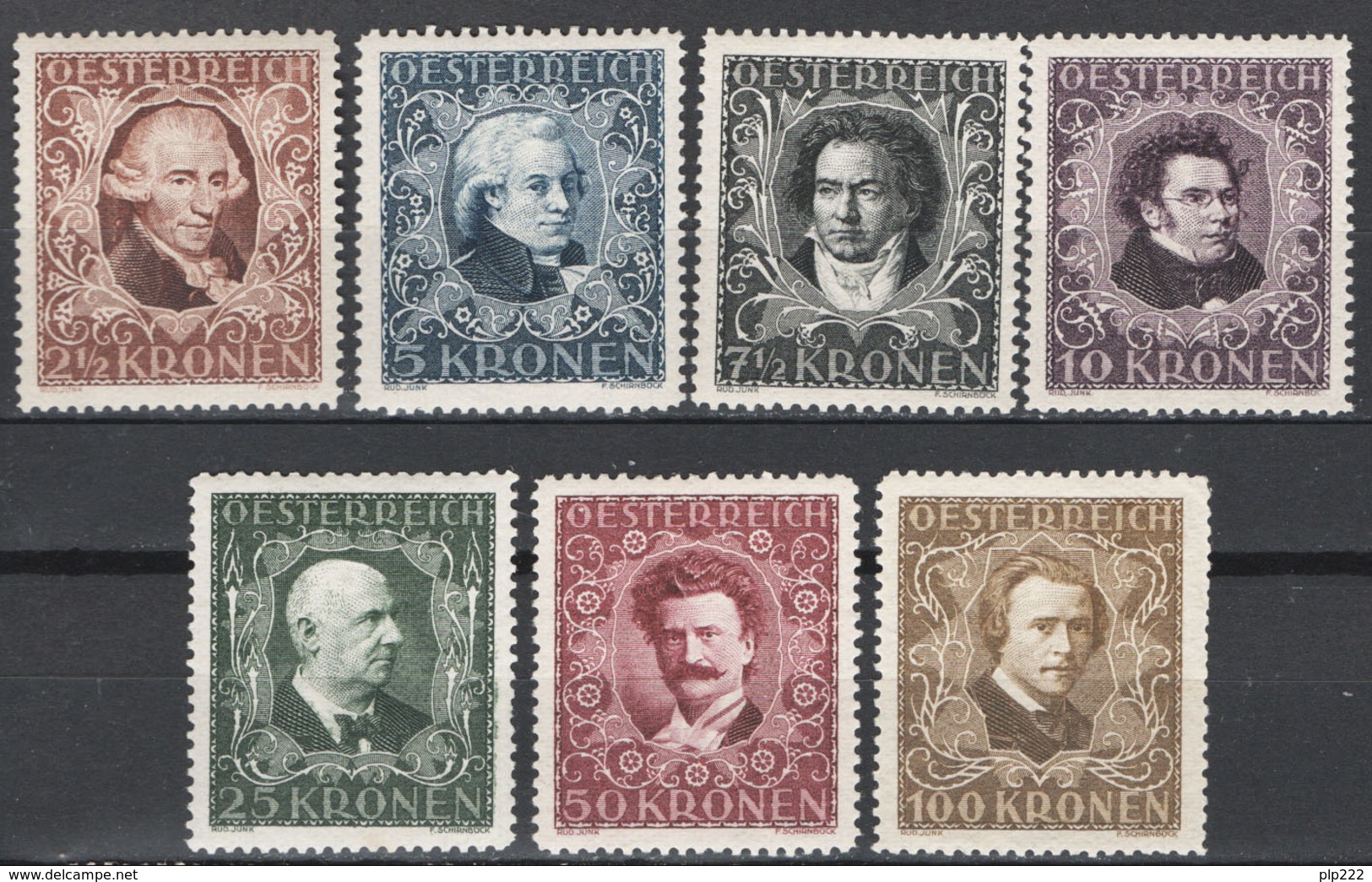 Austria1922 Unif.290A/96A **/MNH VF/F - Ongebruikt