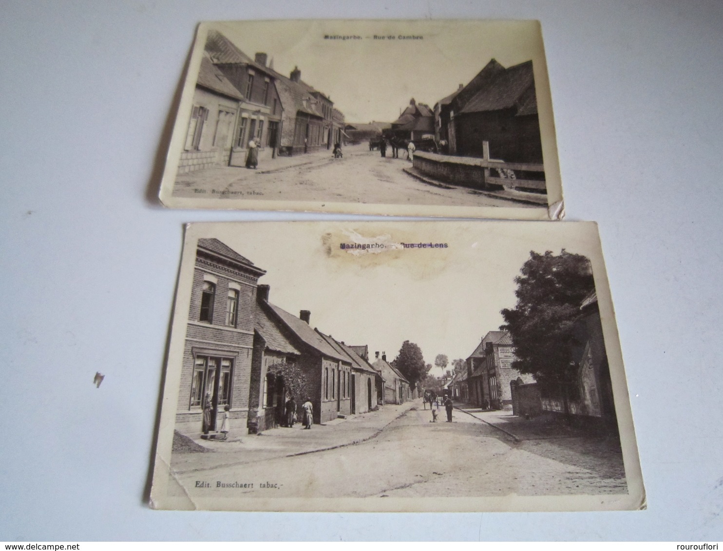 Lot 2 Cpa Carte Postale Ancienne Mazingarbe - Autres & Non Classés