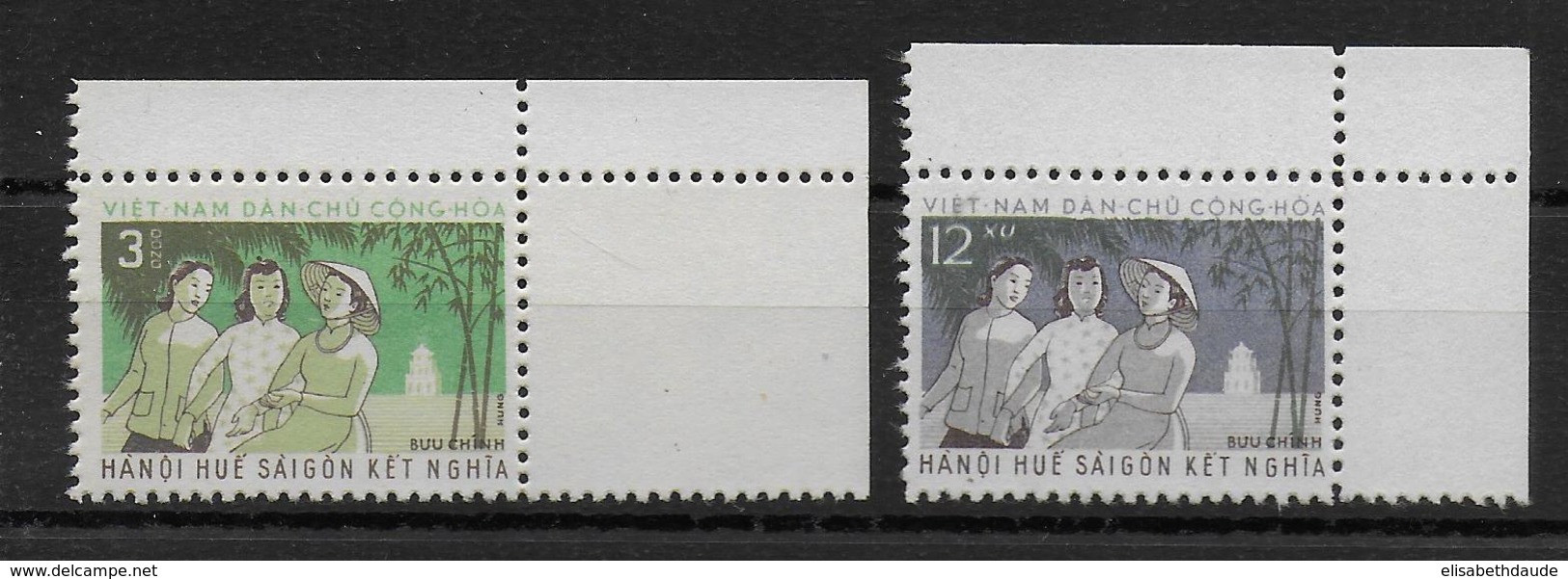 VIETNAM - 1961 - YVERT N° 230/231 NEUFS - COTE = 36.8 EURO - - Vietnam