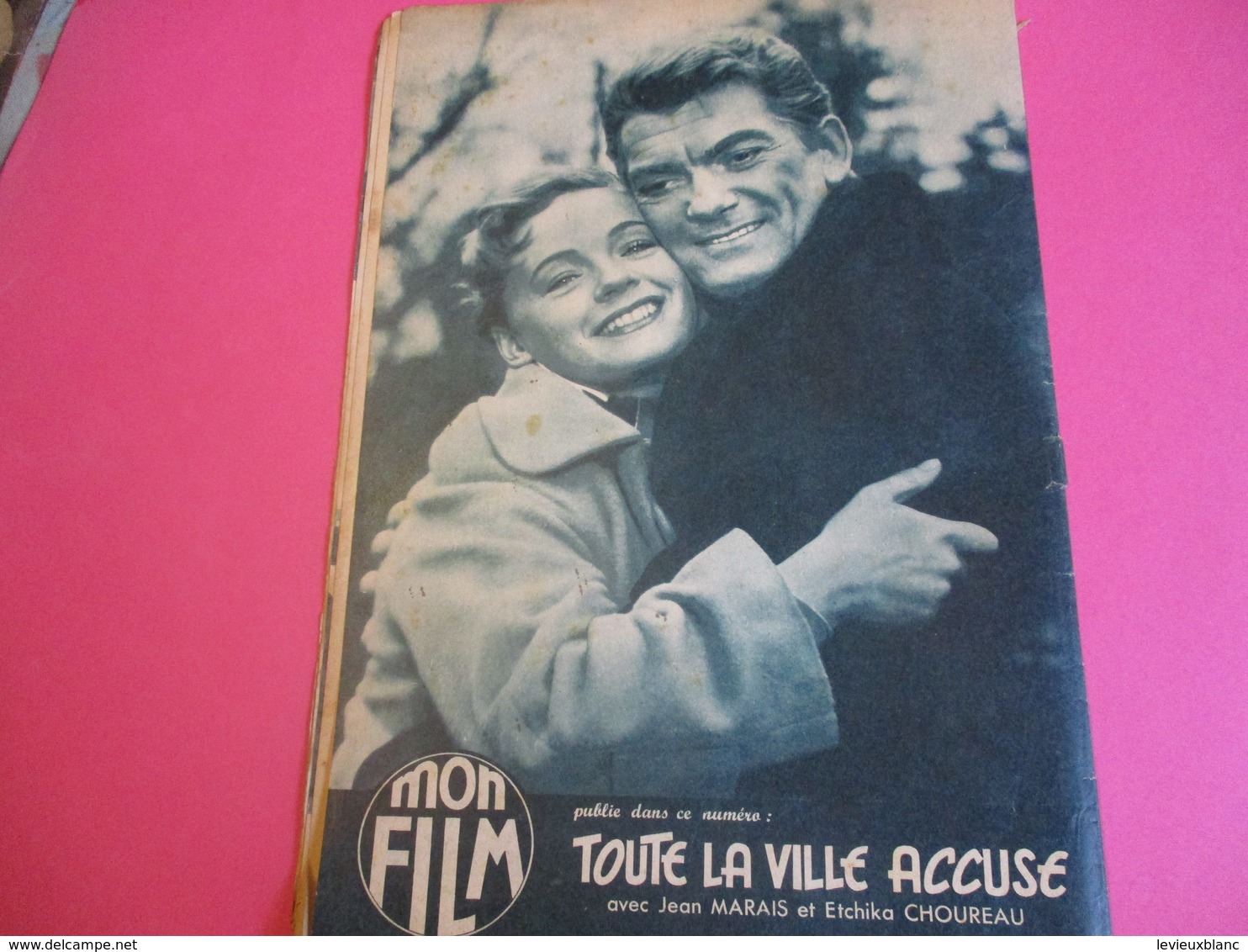 Cinéma/Revue/Mon Film/"La Loi des rues "/Jean-Louis TRINTIGNANT,J.ARNO/Transcontinent/Ralph HABIB/Jean MARAIS/1956 CIN96