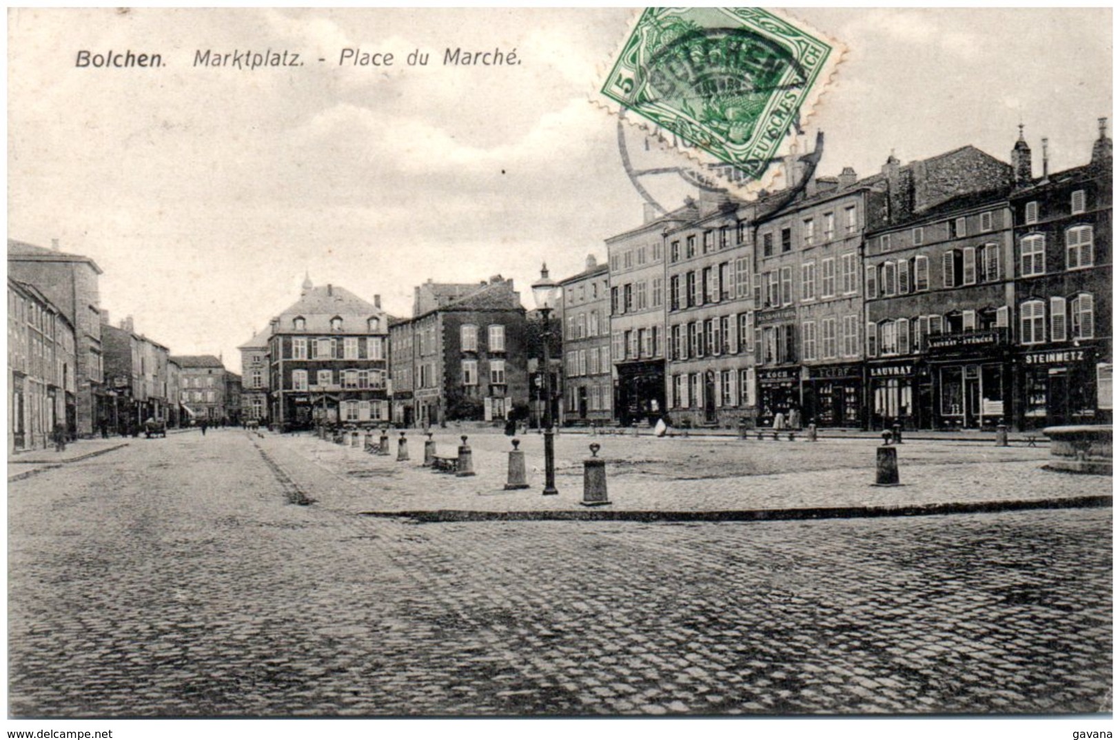 57 BOLCHEN - Marktplatz - Place Du Marché - Otros & Sin Clasificación