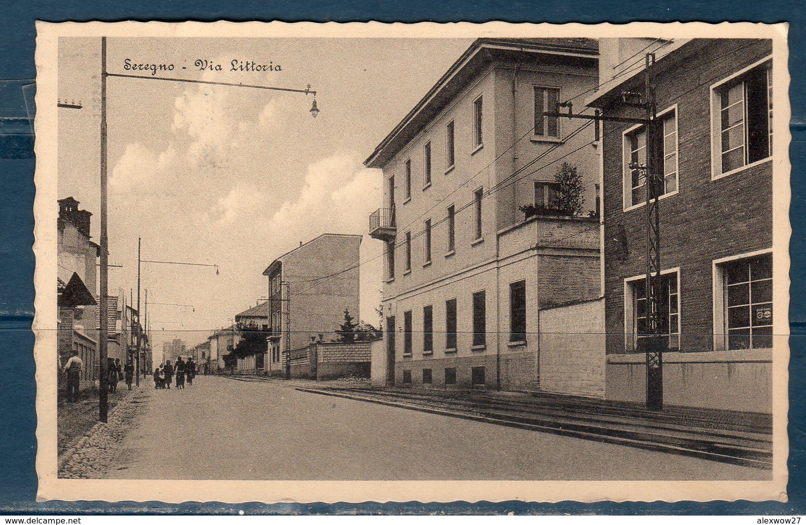 SEREGNO (MONZA) 1944 Via Littoria Viaggiata - Monza