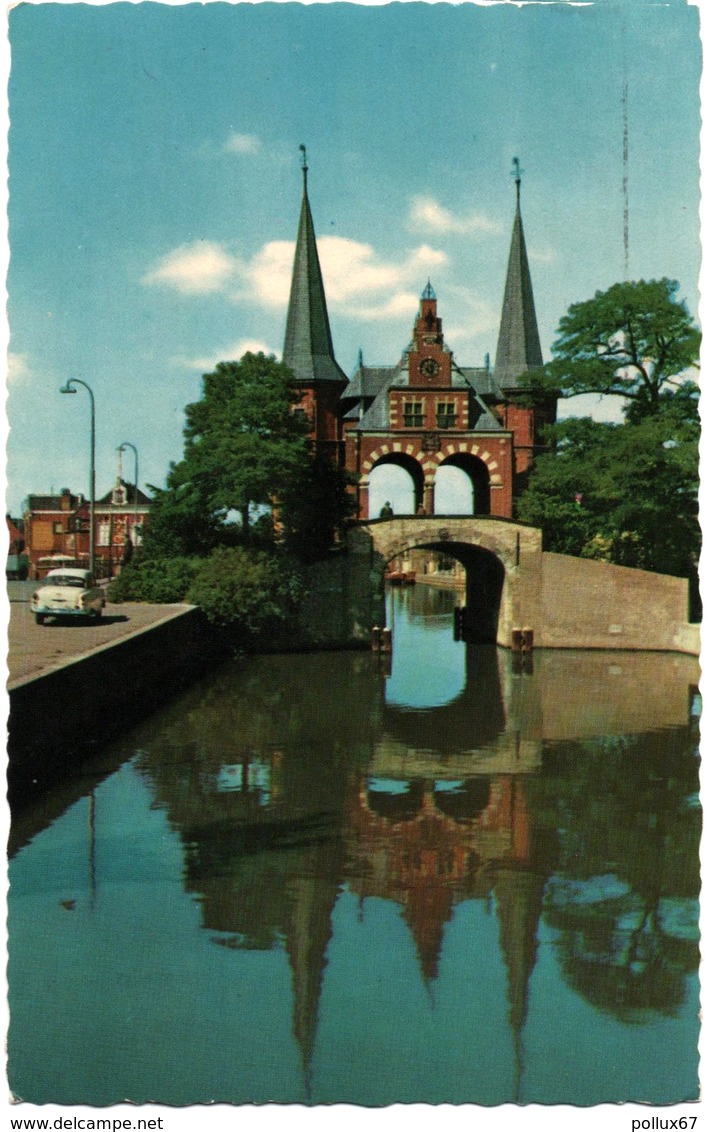 CPSM DE SNEEK  (PAYS-BAS)  WATERPOORT - Sneek