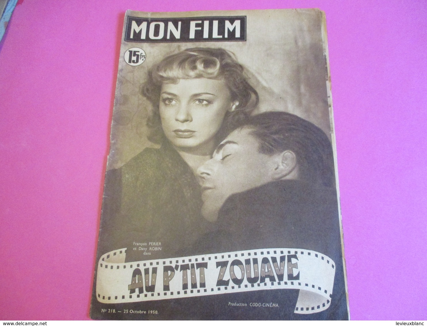 Cinéma/Revue/Mon Film/"Le Portrait De Jennie "/Jennifer JONES, Joseph COTTEN/Prod Selznick/William DIETERLE/1951CIN100 - Otros & Sin Clasificación
