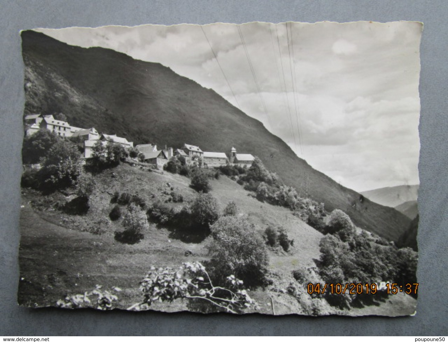 CP 65 En Vallée D' AURE  EGET - Le Village  1963 - Autres & Non Classés