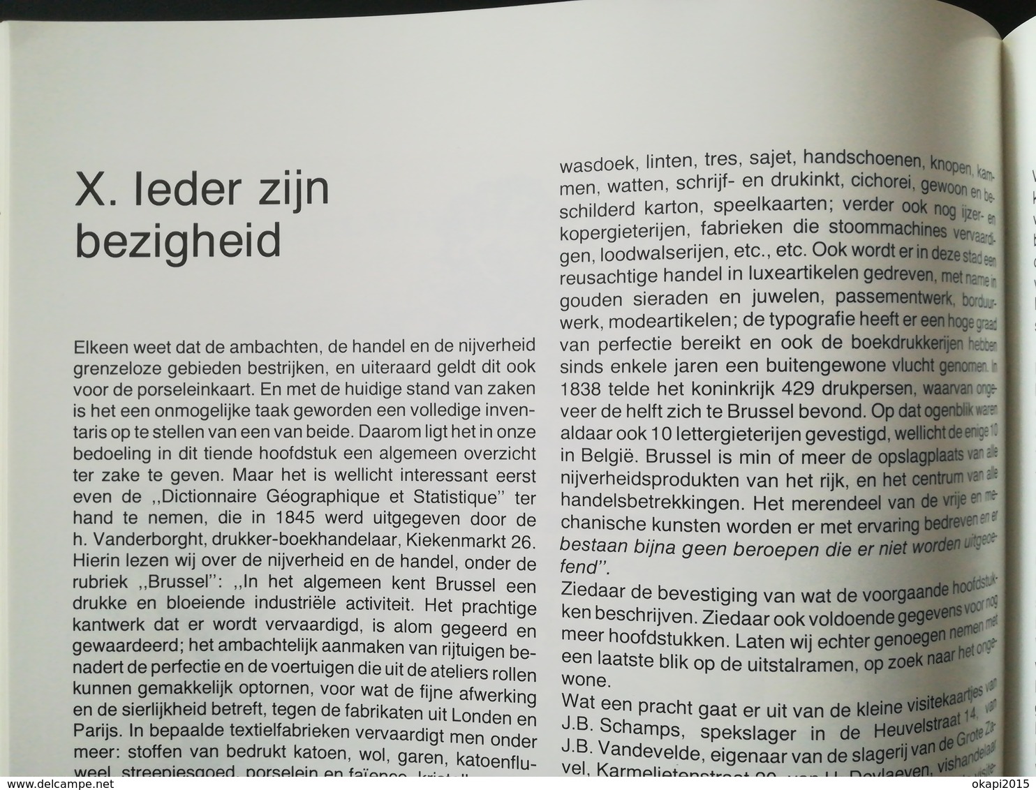 BRUSSEL ONDER LÉOPOLD I 25 JAAR PORSELEINKAARTEN 1840 - 1865 PAR G. RENOY BOEK