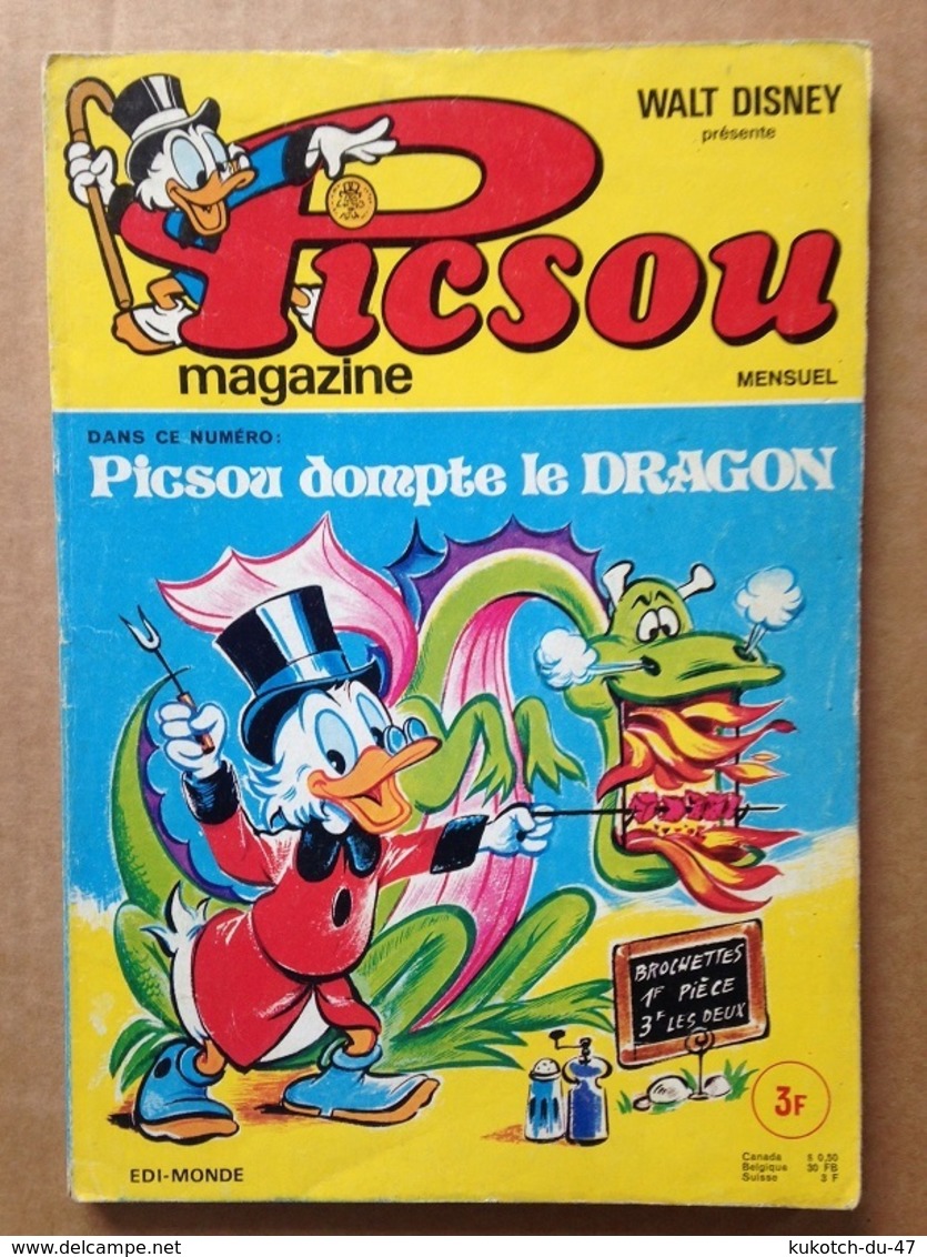 Disney - Picsou Magazine - Année 1975 - N°33 - Picsou Magazine
