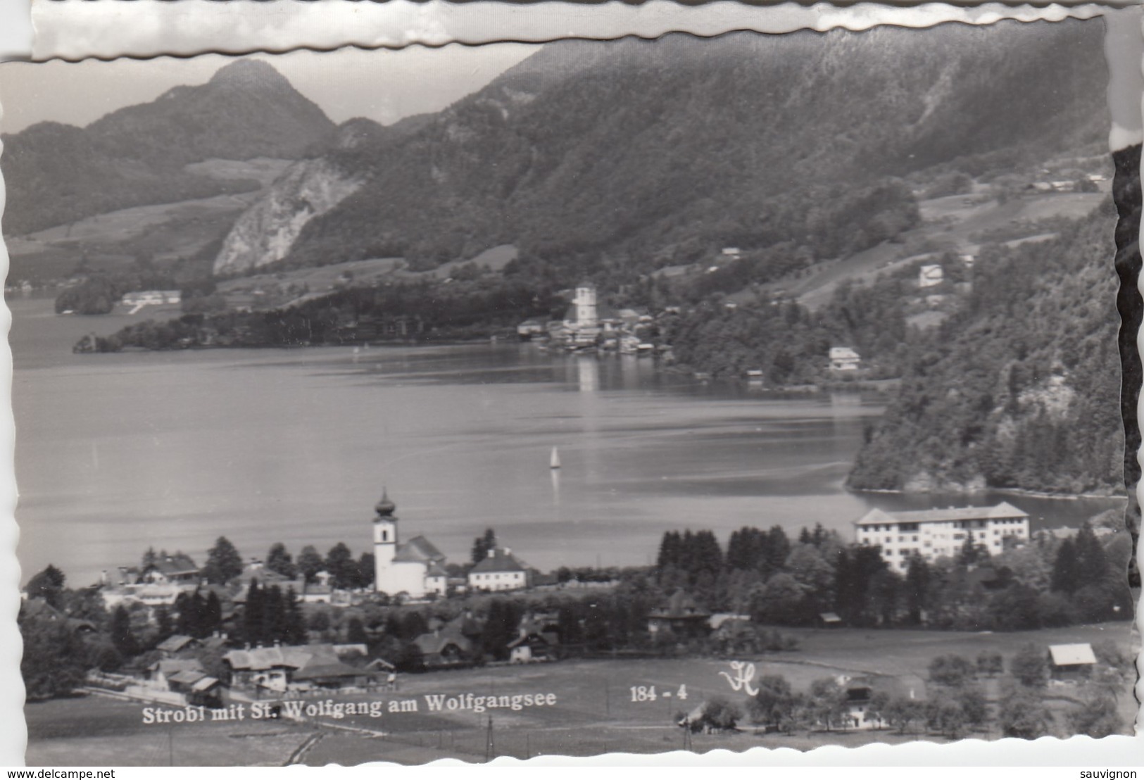 2 AK Strobl Am Wolfgangsee Im Salzkammergut, Um 1950 - Sonstige & Ohne Zuordnung