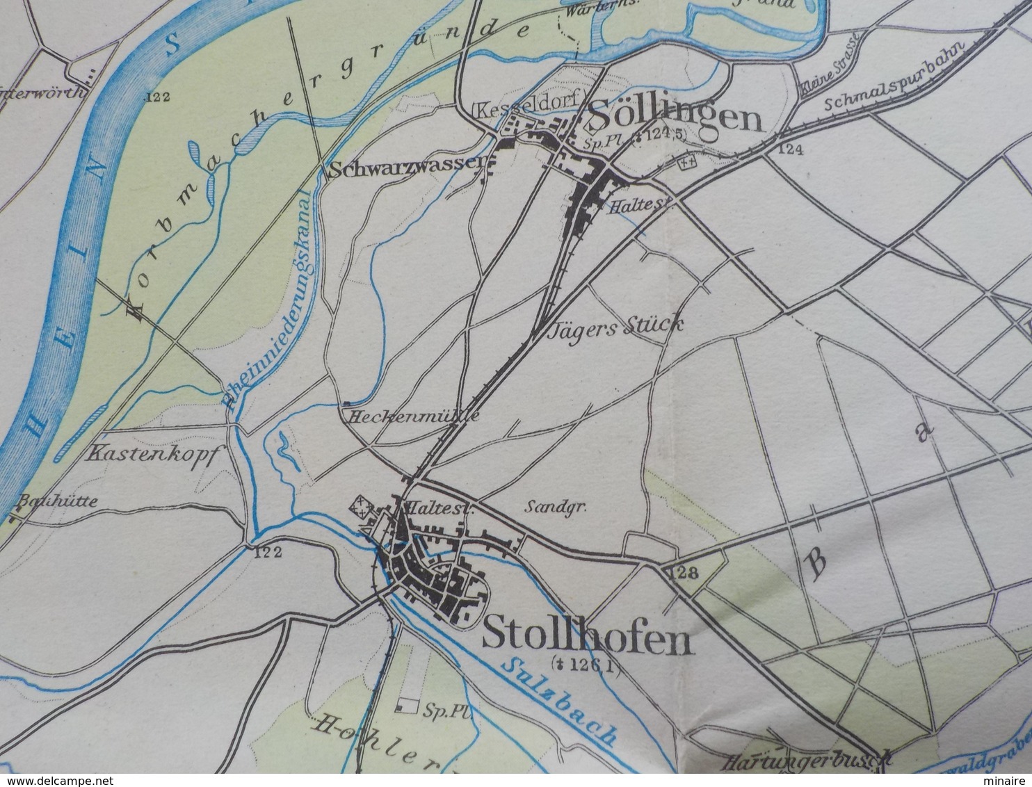 Karte 1 /50 000° BADEN-BADEN, MURGTAL - HORNISGRINDE- 1956 ( Buhl, Gernsbach, Enzklösterle, Gaggenau, Achern, - Cartes Topographiques