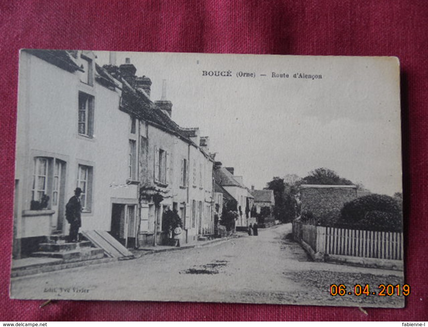 CPA - Boucé - Route D'Alençon - Autres & Non Classés