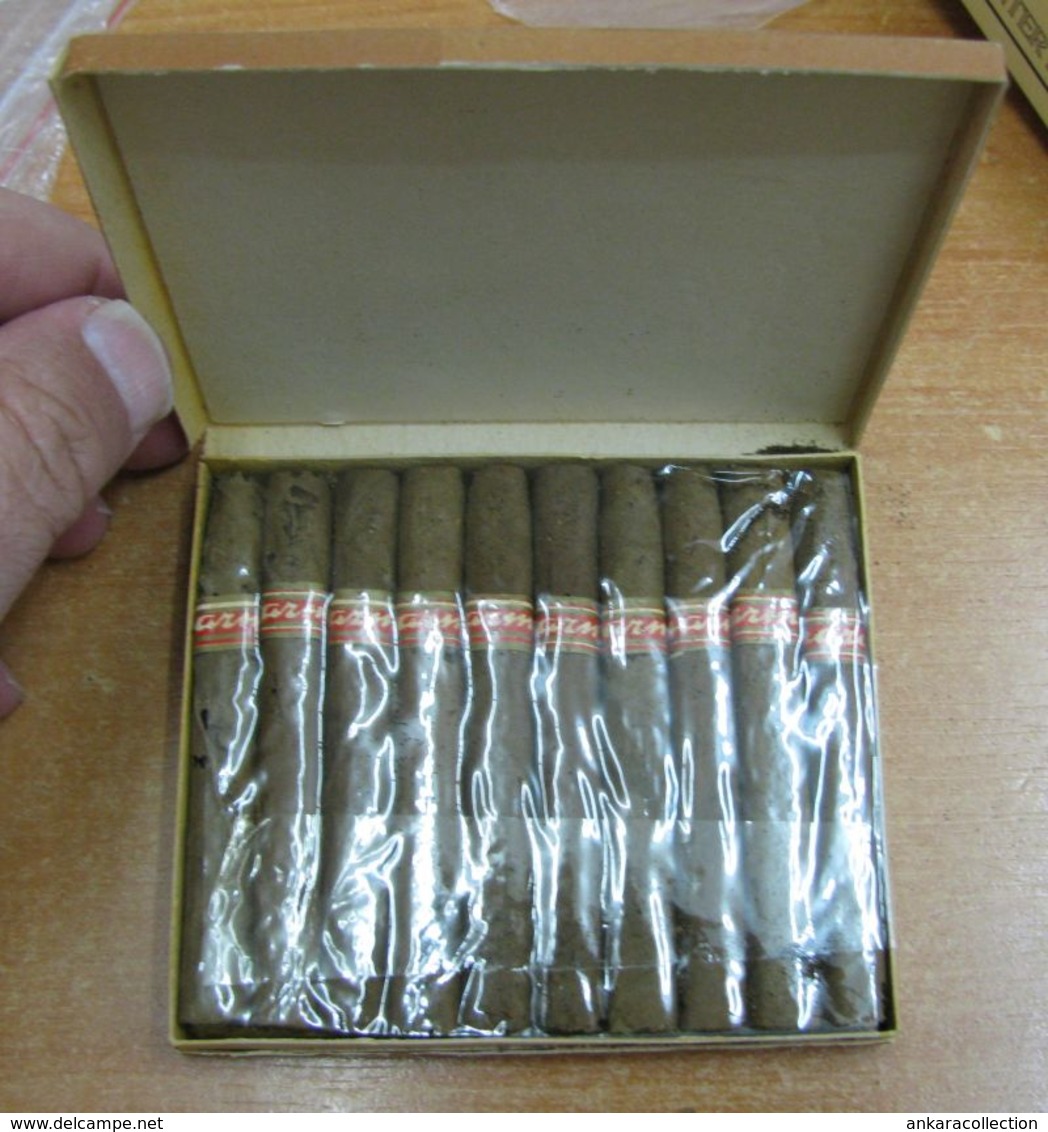 AC - MARMARA TURKISH CIGARS OPENED VINTAGE BOX FOR COLLECTION