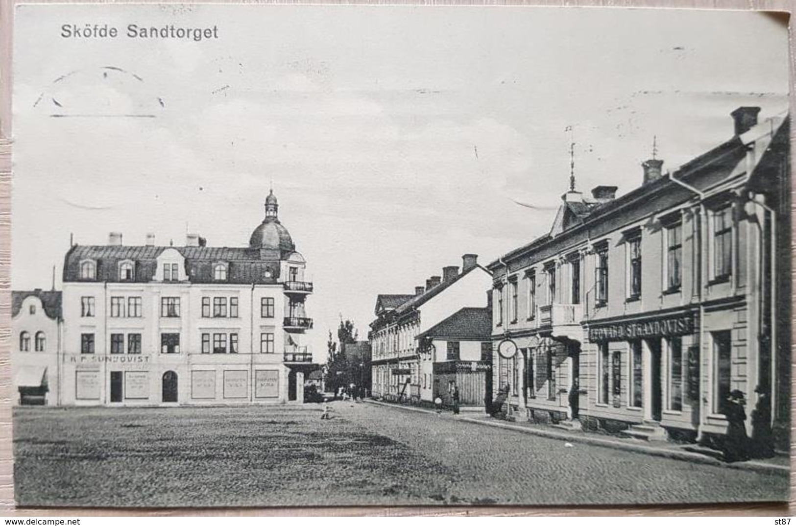 Sweden 1920 Sköfde Sandtorget - Svezia