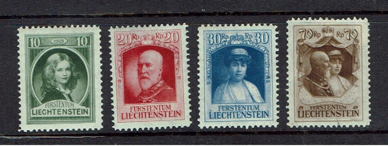 LIECHTENSTEIN...1929...mh - Unused Stamps