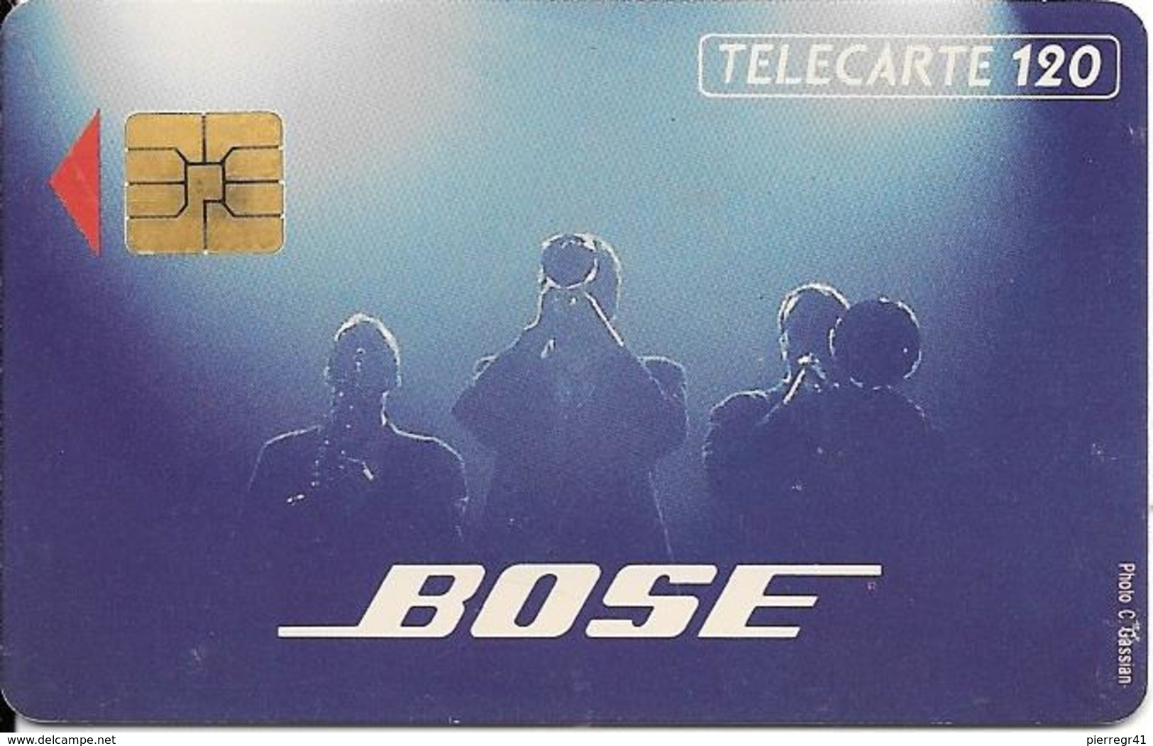 CARTE-PUBLIC-120U-10/92 -F-301-SERIE BOSE-TROMPETTE-2 Droit-N°A 2A6847--UTILISE-TBE- - 1992