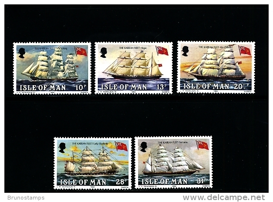 ISLE OF MAN - 1984  THE KARRAN FLEET  SET  MINT NH - Isola Di Man