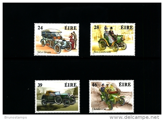 IRELAND/EIRE - 1989  CLASSIC IRISH CARS  SET MINT NH - Nuovi