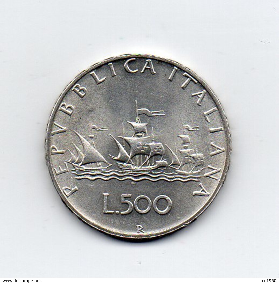 ITALIA - 1965 - 500 Lire "Caravelle" - Argento 835 - Peso 11 Grammi - (MW2156) - 500 Lire
