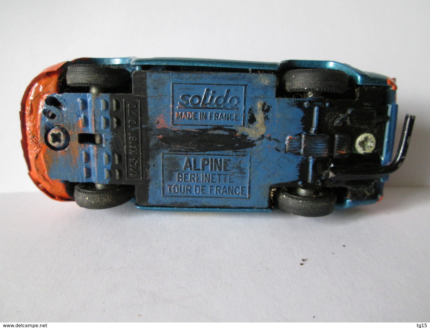 SOLIDO   ALPINE  A 110 BERLINETTE     A Restaurer  1/43 - Solido