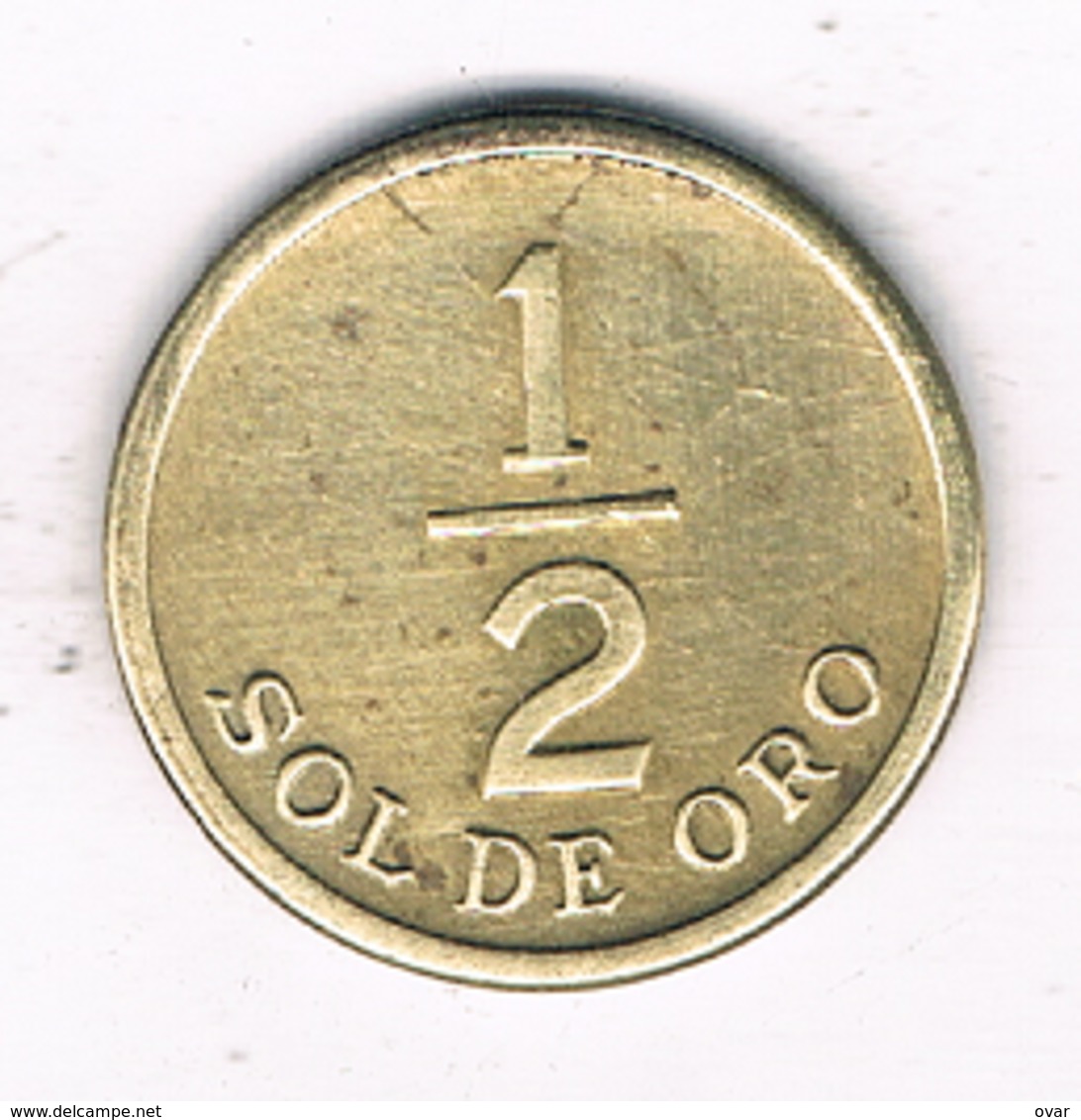 1/2 SOL DE ORO 1976  PERU /3238/ - Pérou