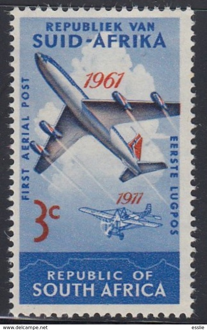 South Africa RSA - 1961 - 50th Anniversary Of First SA Flight - Unused Stamps