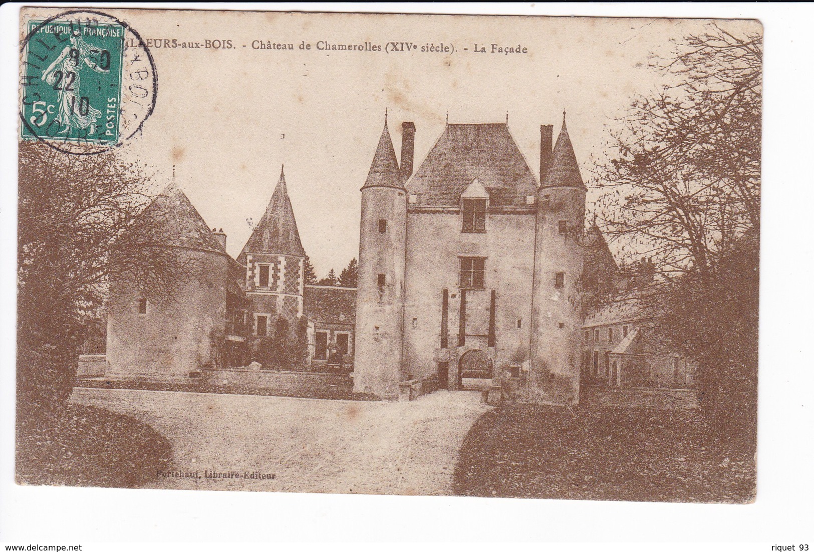 CHILLEURS Aux BOIS - Château De Chaumerolles (XIVè Siècle) - La Façade - Sonstige & Ohne Zuordnung