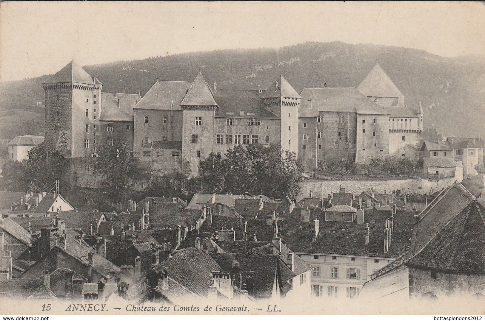 CPA - ANNECY - Le Chateau Des Comtes De Genvois - Annecy