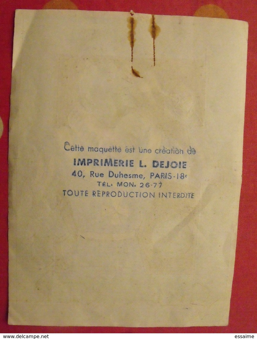 Maquette Gouache D'une étiquette De Vin. Vins Chevrier. Coulanges-les-Nevers. Dejoie Vers 1960 - Alcools