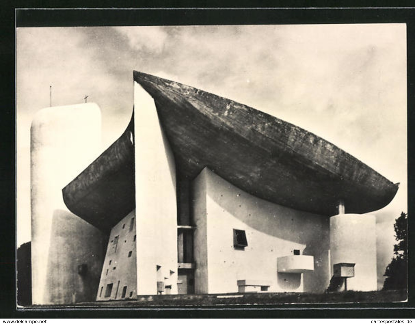 AK Ronchamp, Chapelle De Notre-Dame Du Haut, Bauhaus-Architekt Le Corbusier - Other & Unclassified