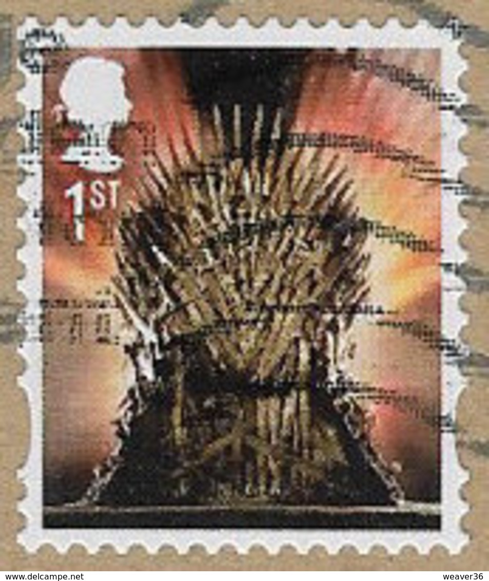 GB 2018 Game Of Thrones 1st Small Self Adhesive Good/fine Used [36/30528/ND] - Gebraucht