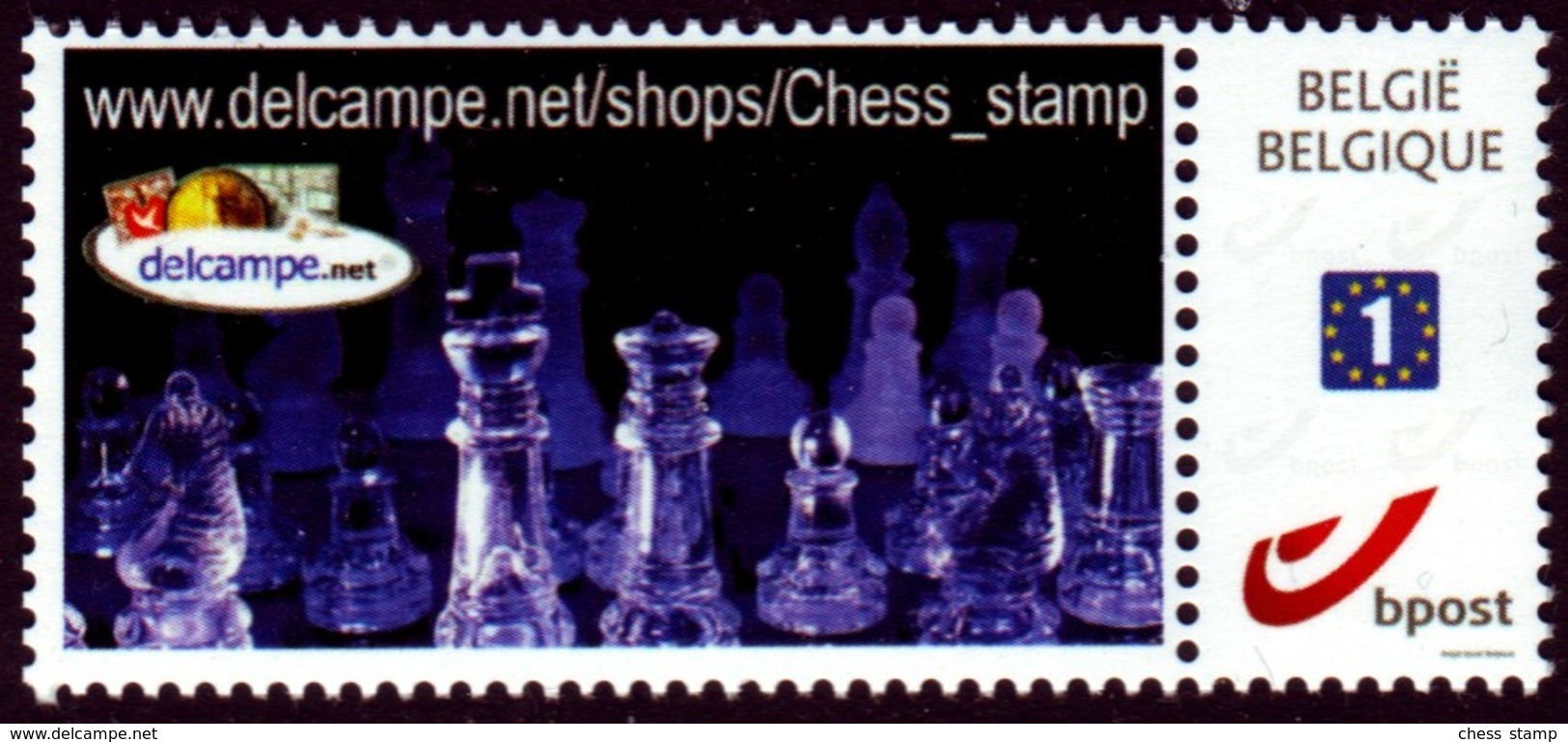 Schach Chess Ajedrez échecs - Belgiien Belgie Belgium - Chess_stamp - MiNr 4368 - Schach