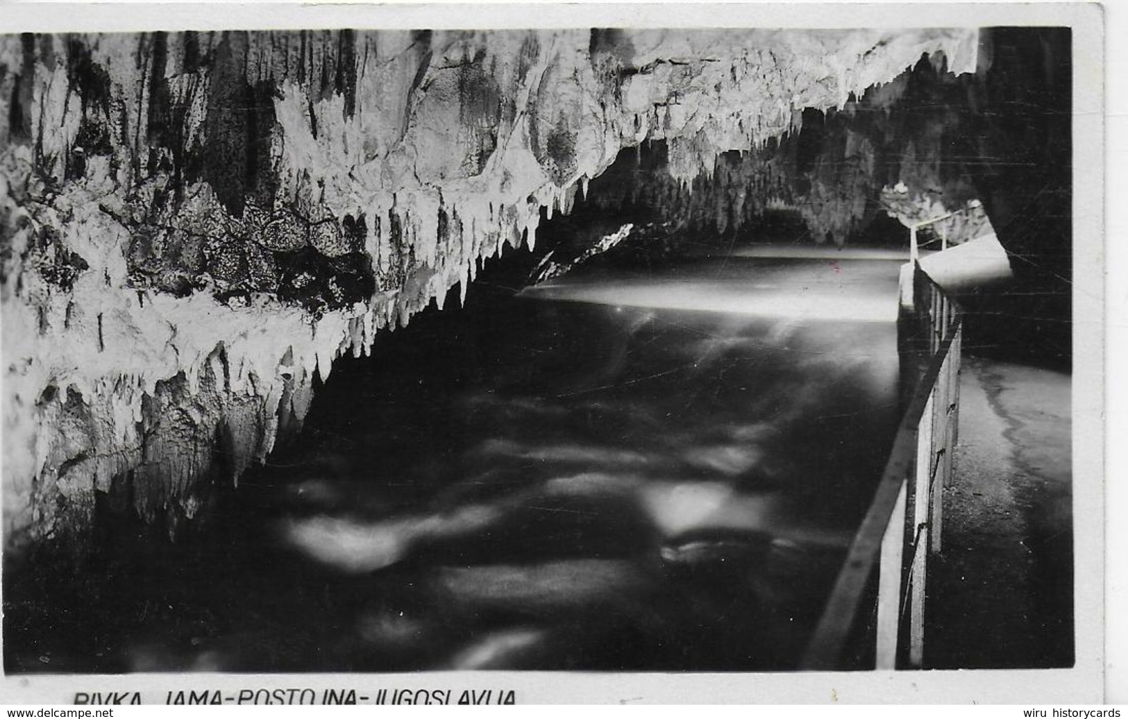 AK 0211  Pivka Jama - Posgtojna ( Karsthöhle ) Um 1950 - Slowenien