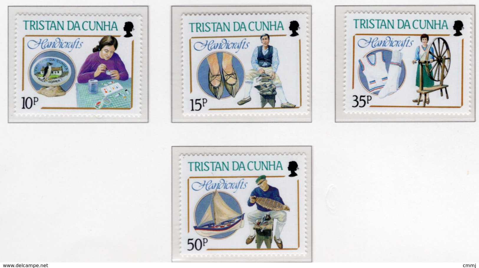 1988 - TRISTAN DA CUNHA - Yv.  Nr. 424/427 - NH - (UP131.11) - Tristan Da Cunha