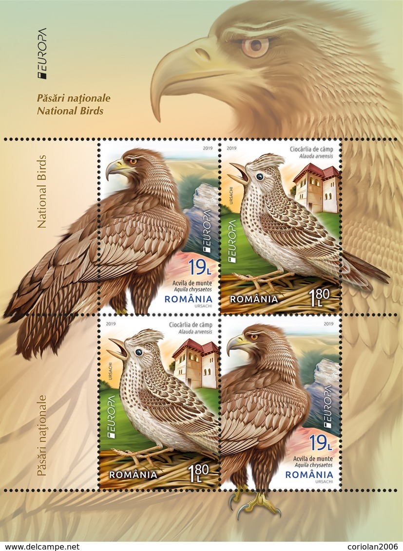 Romania 2019 / Europa / Block Type 2 - 2019