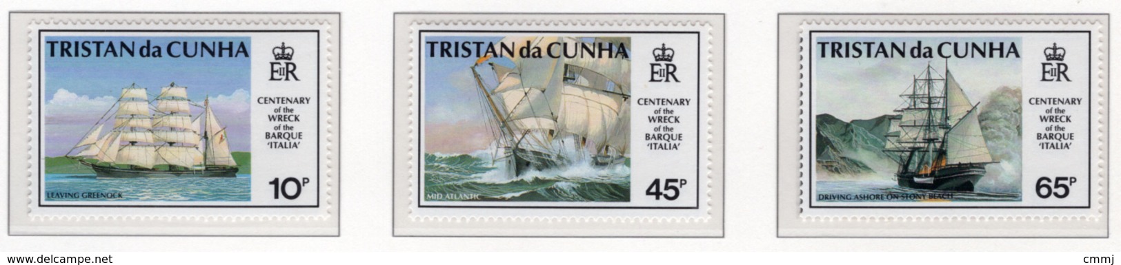 1992 - TRISTAN DA CUNHA - Yv.  Nr. 508/510 - NH - (UP131.13) - Tristan Da Cunha