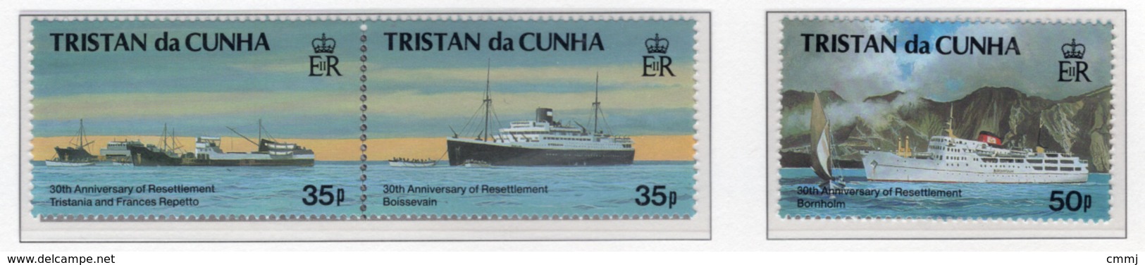 1993 - TRISTAN DA CUNHA - Yv.  Nr. 518/520 - NH - (UP131.13) - Tristan Da Cunha