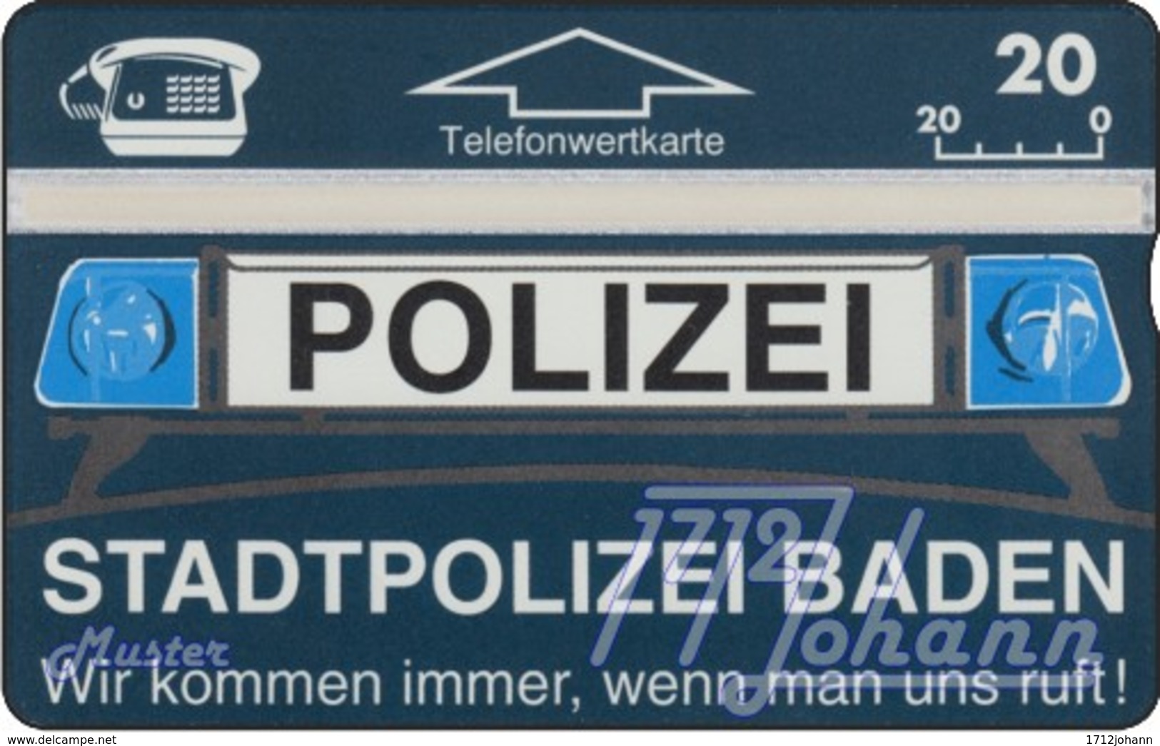 TWK Österreich Privat: "Stadtpolizei Baden" Gebr. - Oesterreich