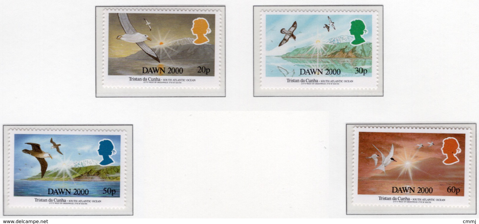 2000 - TRISTAN DA CUNHA - Yv.  Nr. 633/636 - NH - (UP131.15) - Tristan Da Cunha